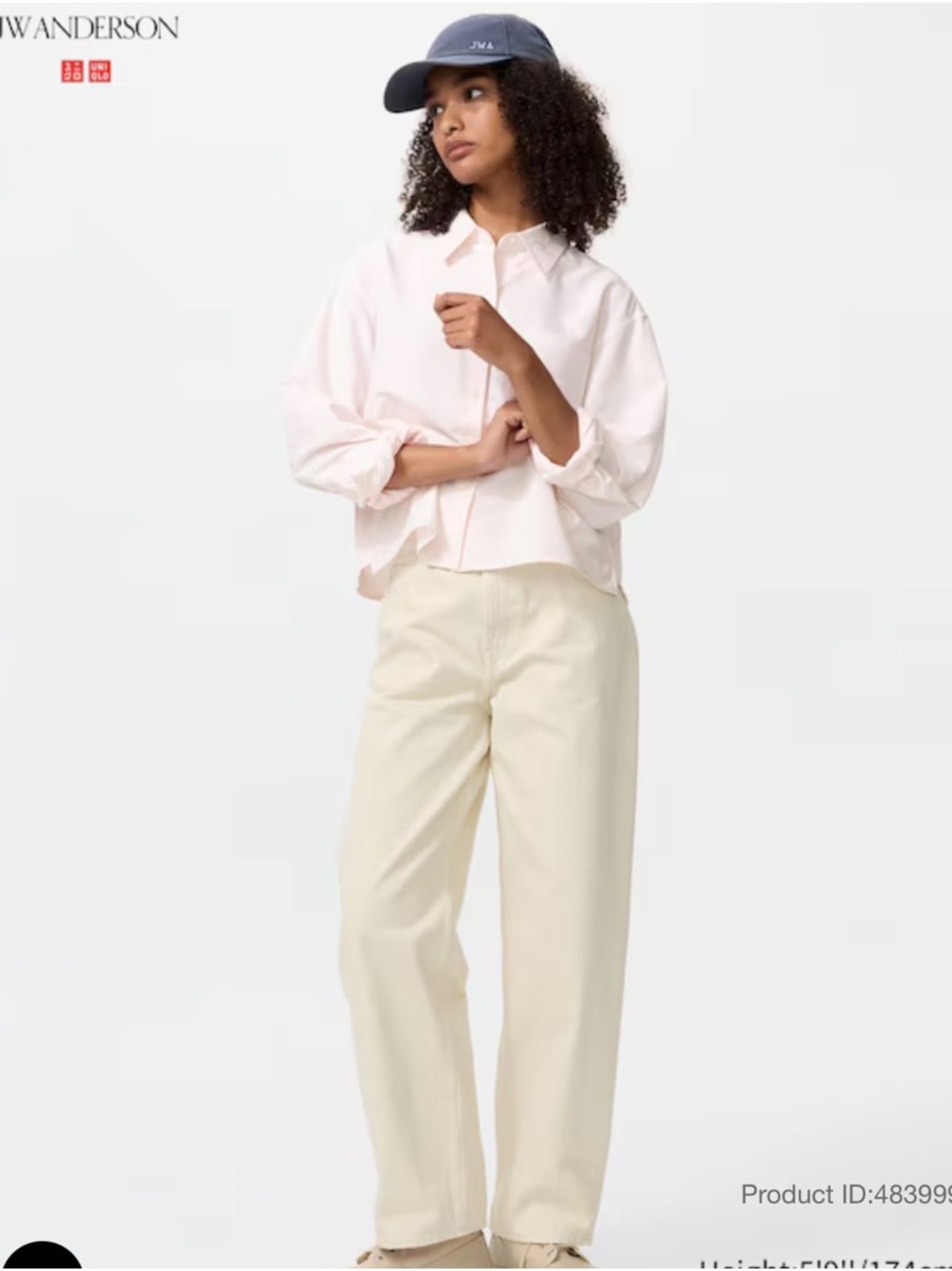 Uniqlo women’s baggy jeans